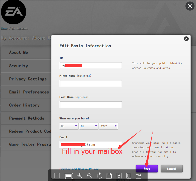 How To Update Ea Account Information - mmocs reviews robux