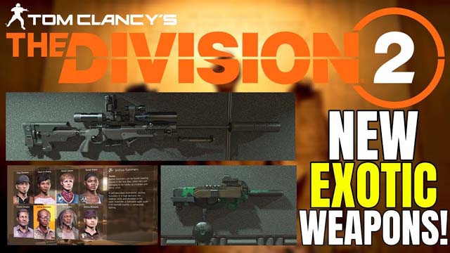 The Division 2 Exotics Guide Complete List Of Exotic Weapons And How To Get Them - destiny 2 smg roblox