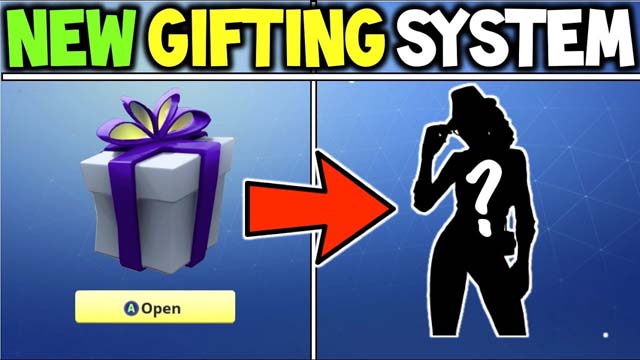 fortnite new gifting system - fortnite gifting feature