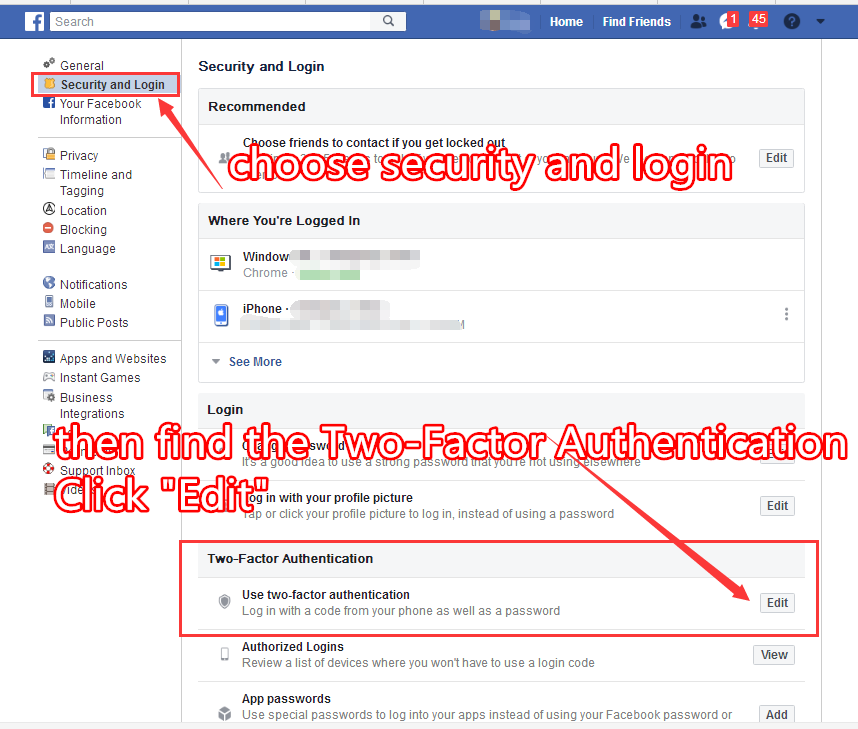 How To Turn On Facebook Two Factor Authentication - mmocs robux